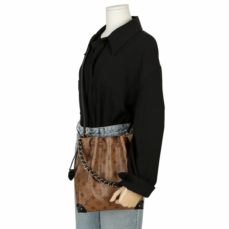 LOUIS VUITTON Noe Trunk PM 單肩背包-9