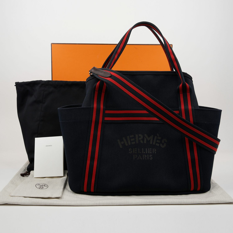 HERMES Sac de Pansage 修飾托特包肩包-0