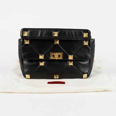 VALENTINO 羅馬鉚釘大號托特單肩包