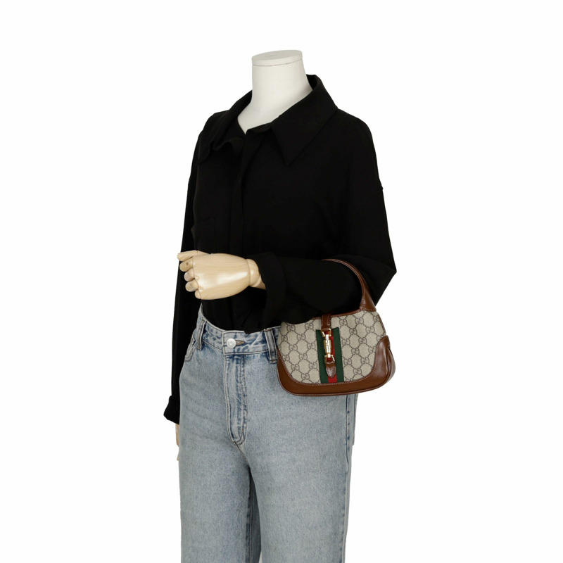 GUCCI Jackie 1961 迷你 Hobo 斜背包-9