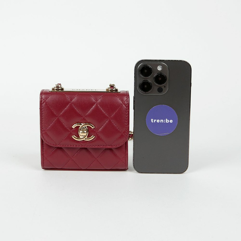 CHANEL A81633 時尚CC迷你肩斜背包-7