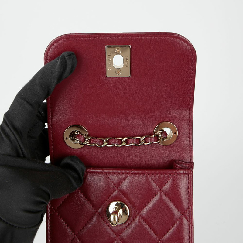 CHANEL A81633 時尚CC迷你肩斜背包-8