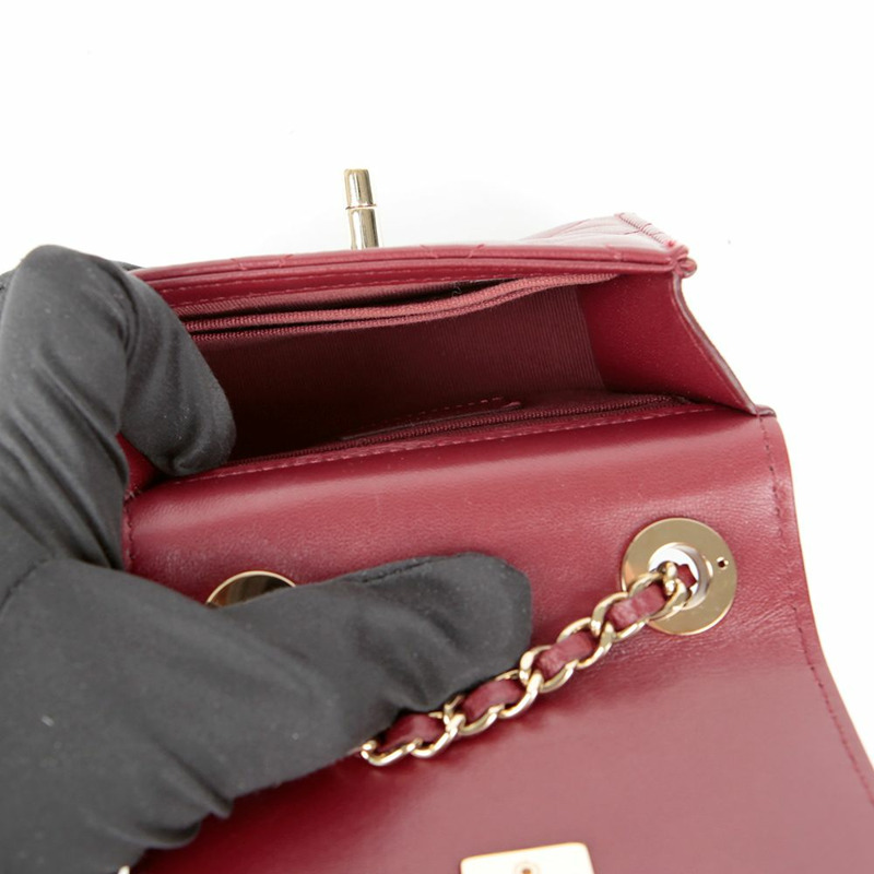 【包稅】CHANEL A81633 時尚 CC 迷你肩斜背包-10