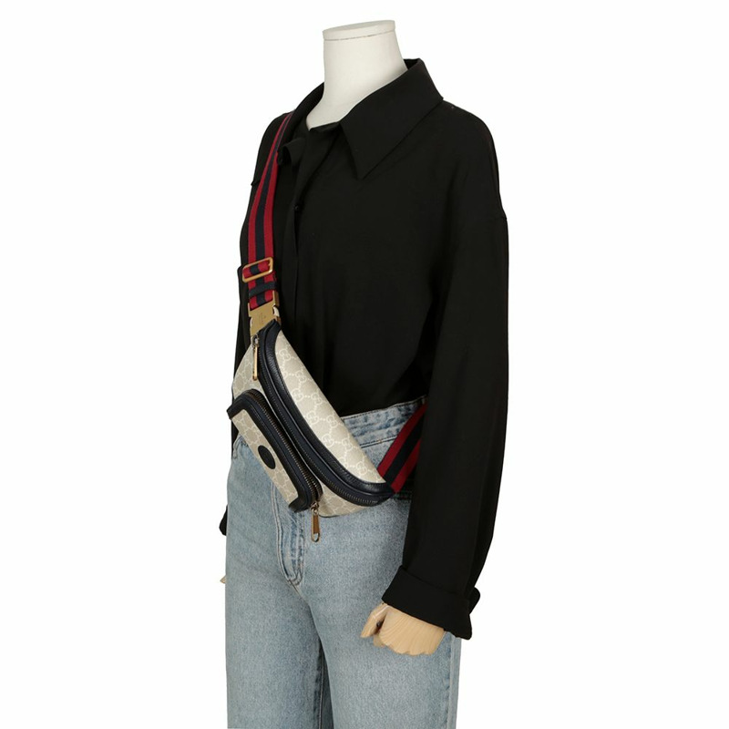 GUCCI 互扣式 G 腰包 682933-9