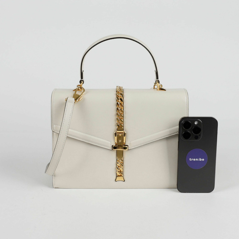 GUCCI Silvi 1969 小號托特單肩包-10