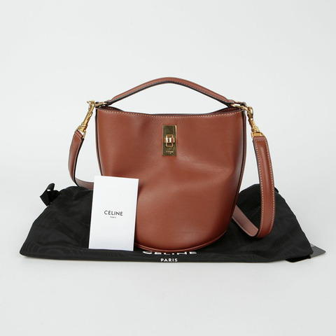 CELINE 197573CR4 錫桶托特單肩包