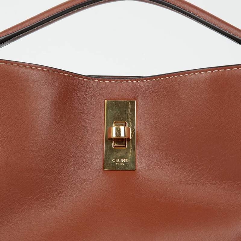 【包稅】CELINE 197573CR4 16 錫桶手提單肩包-2
