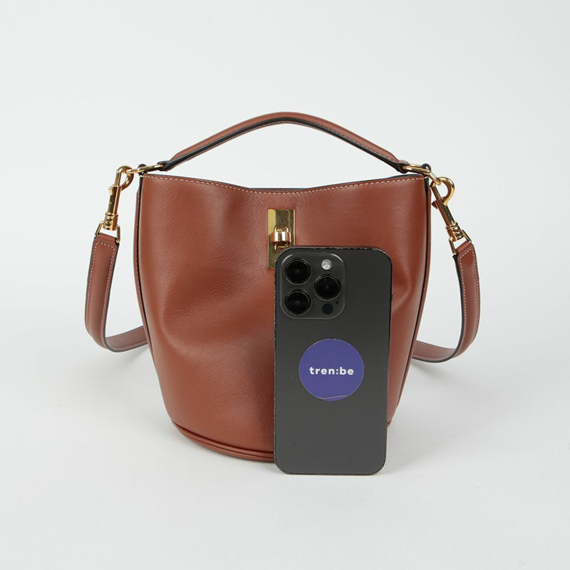 【包稅】CELINE 197573CR4 16 錫桶手提單肩包-7