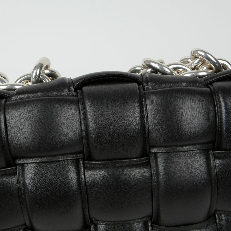 【包稅】BOTTEGA VENETA 鏈條卡附肩斜背包 631421-2