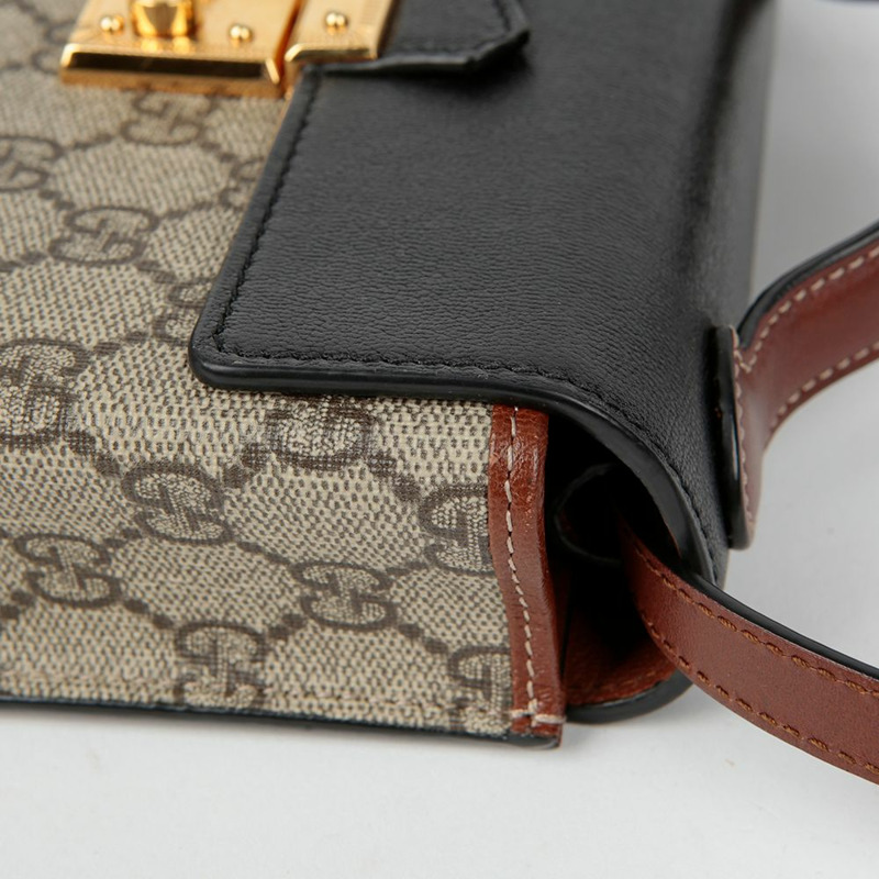 GUCCI Paddle Lock 迷你頂部提把托特單肩包 652683-7