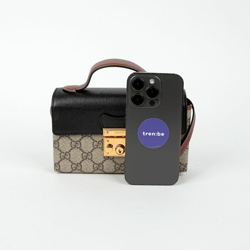 GUCCI Paddle Lock 迷你頂部提把托特單肩包 652683-9