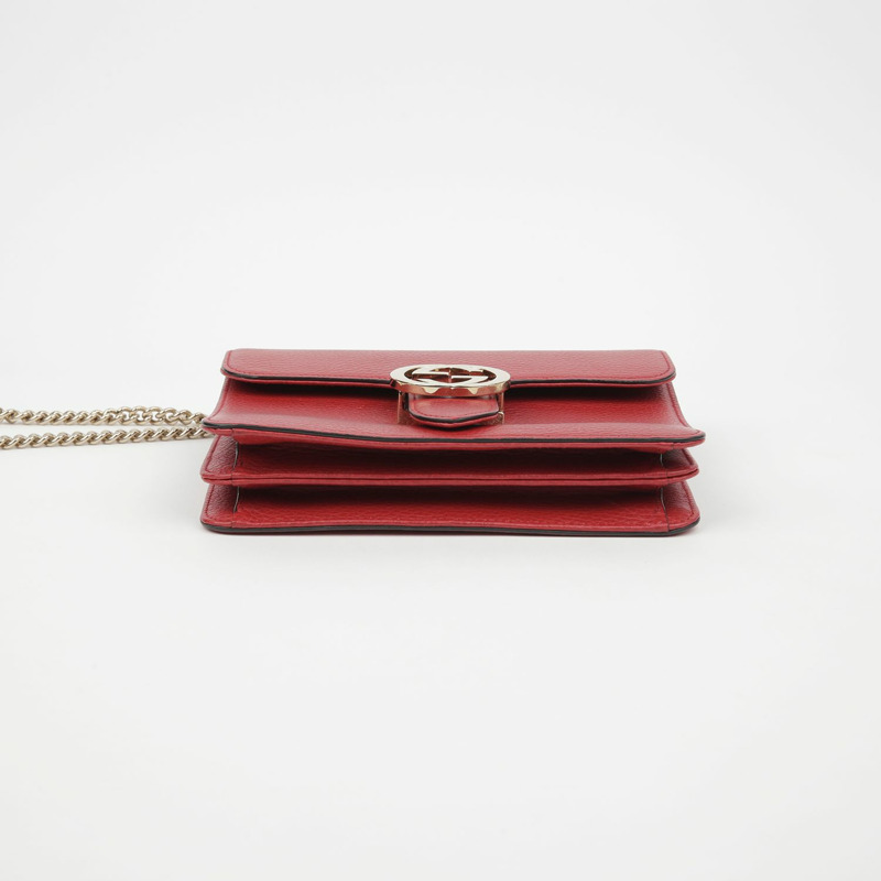 GUCCI 互鎖鏈條單肩斜背包 510304-6