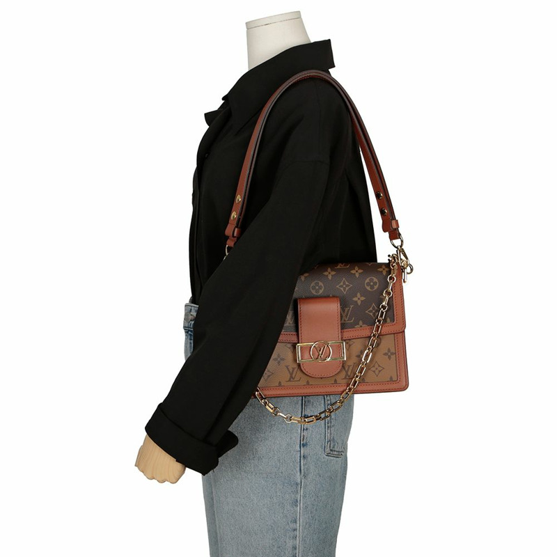 LOUIS VUITTON Dauphine MM 斜背包單肩包 M45958-9