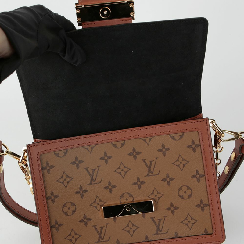 【包稅】LOUIS VUITTON Dauphine MM 單肩斜背包 M45958-7