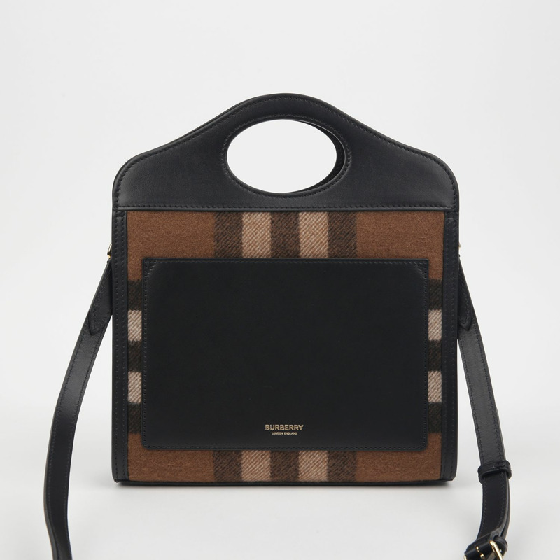 【包稅】BURBERRY 迷你口袋手提單肩包 8047010-1