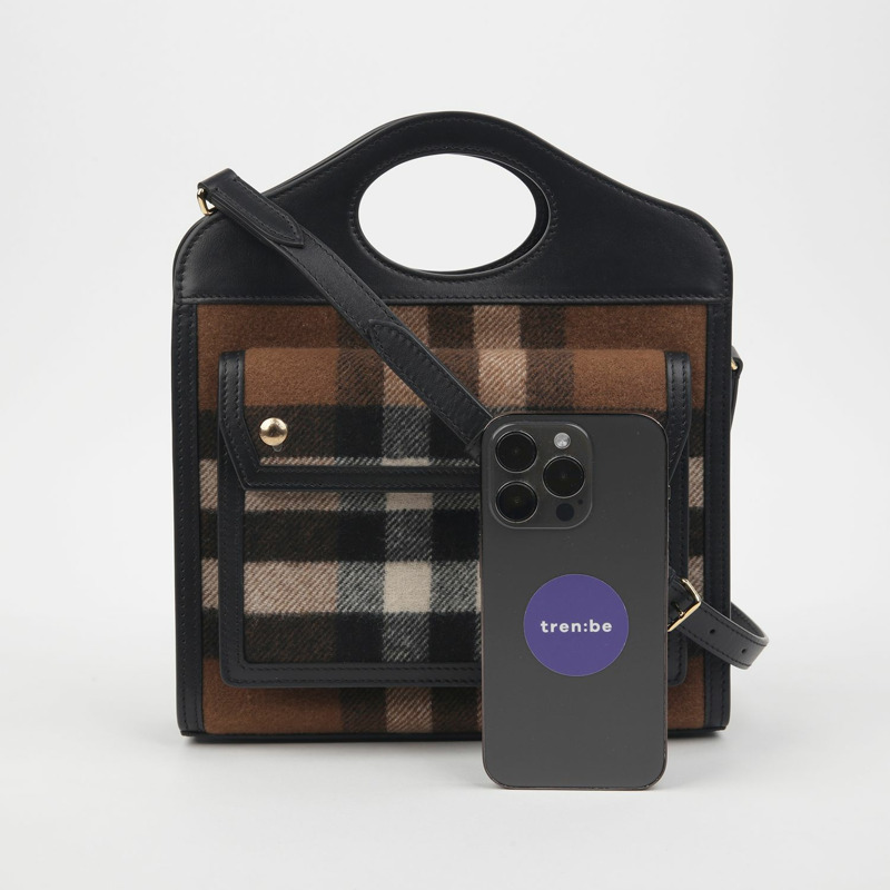 【包稅】BURBERRY 迷你口袋手提單肩包 8047010-4