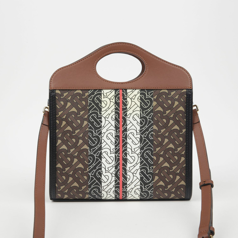 【包稅】BURBERRY 口袋迷你手提單肩包-2