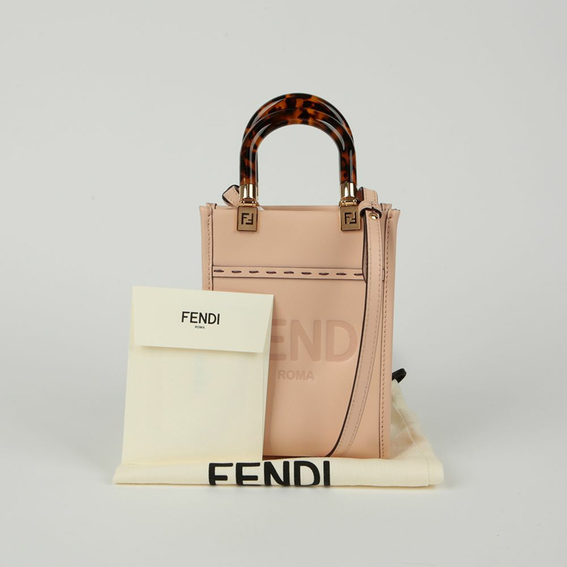 FENDI 8BS051 陽光迷你托特單肩包-0