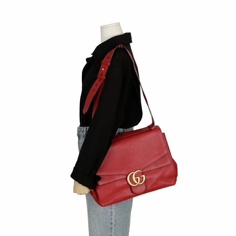 GUCCI GG Marmont 單肩斜背包-14