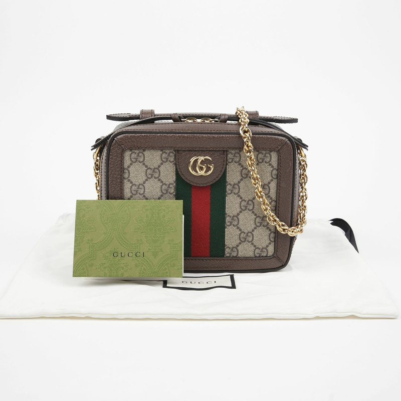 GUCCI Ophidia 迷你頂部手把單肩斜背包 602576-0