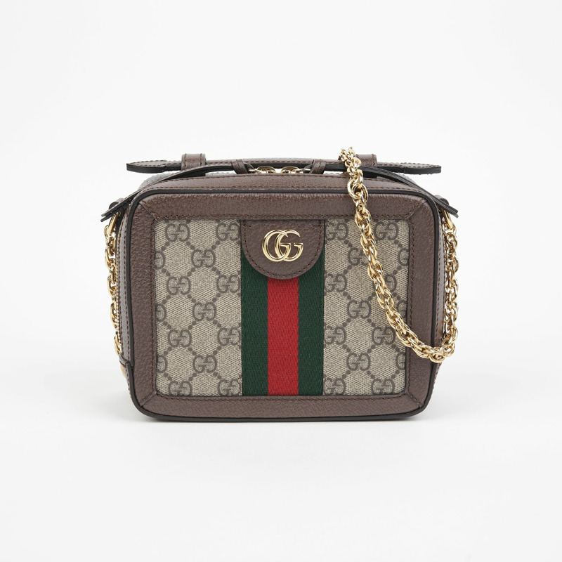 GUCCI Ophidia 迷你頂部手把單肩斜背包 602576-1
