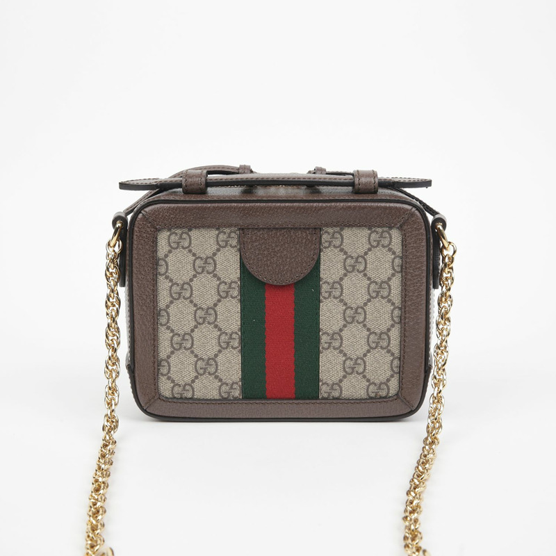 GUCCI Ophidia 迷你頂部手把單肩斜背包 602576-3