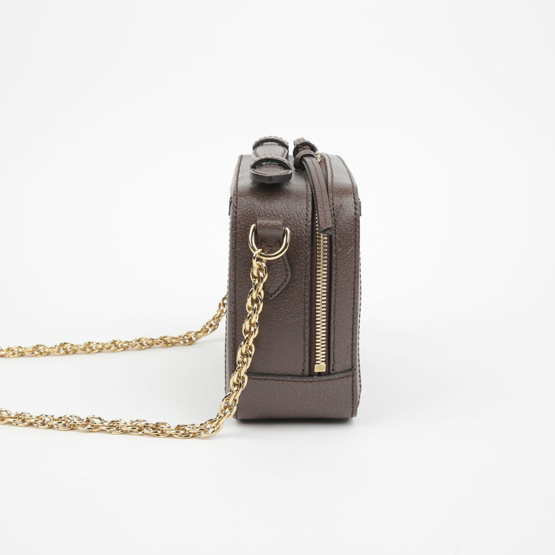 GUCCI Ophidia 迷你頂部手把單肩斜背包 602576-4