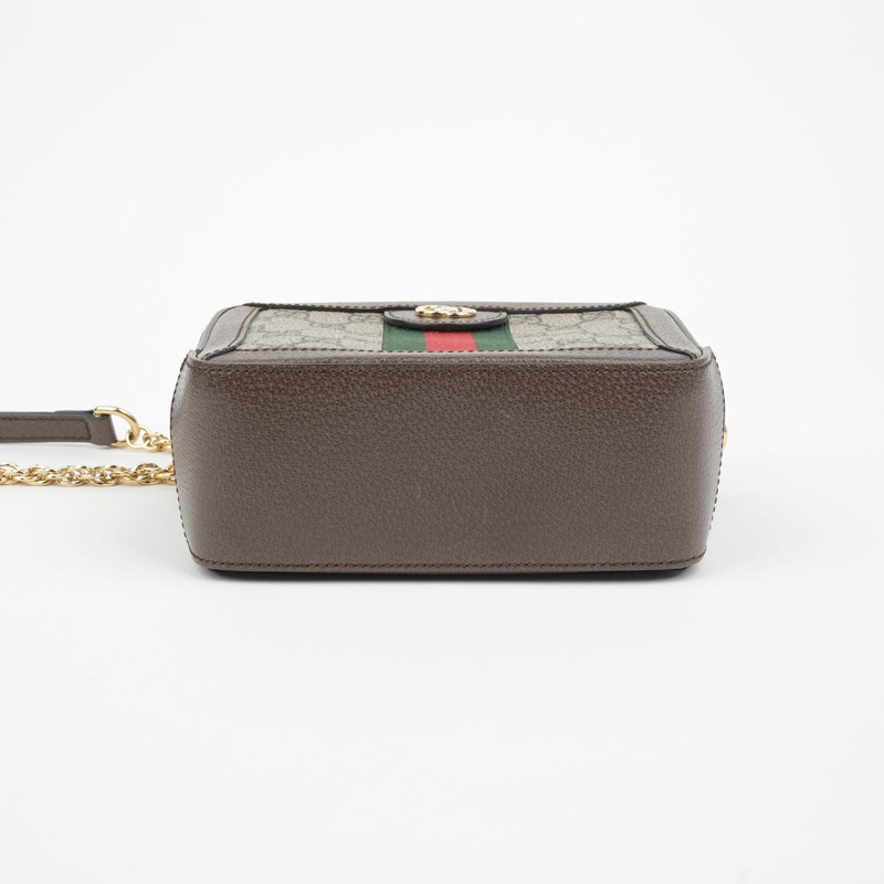 GUCCI Ophidia 迷你頂部手把單肩斜背包 602576-6