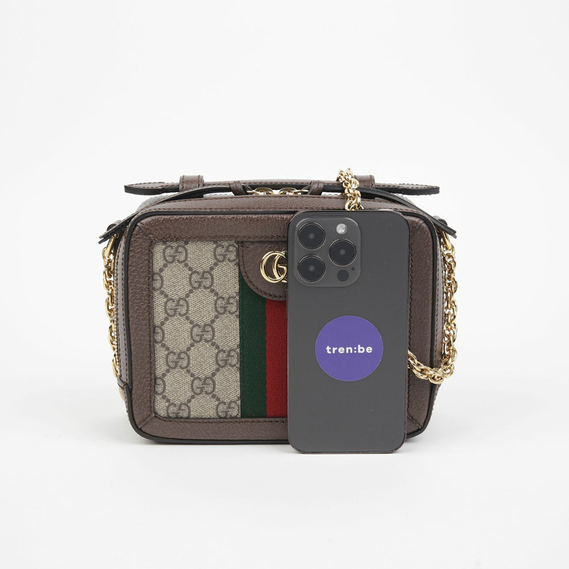 GUCCI Ophidia 迷你頂部手把單肩斜背包 602576-7