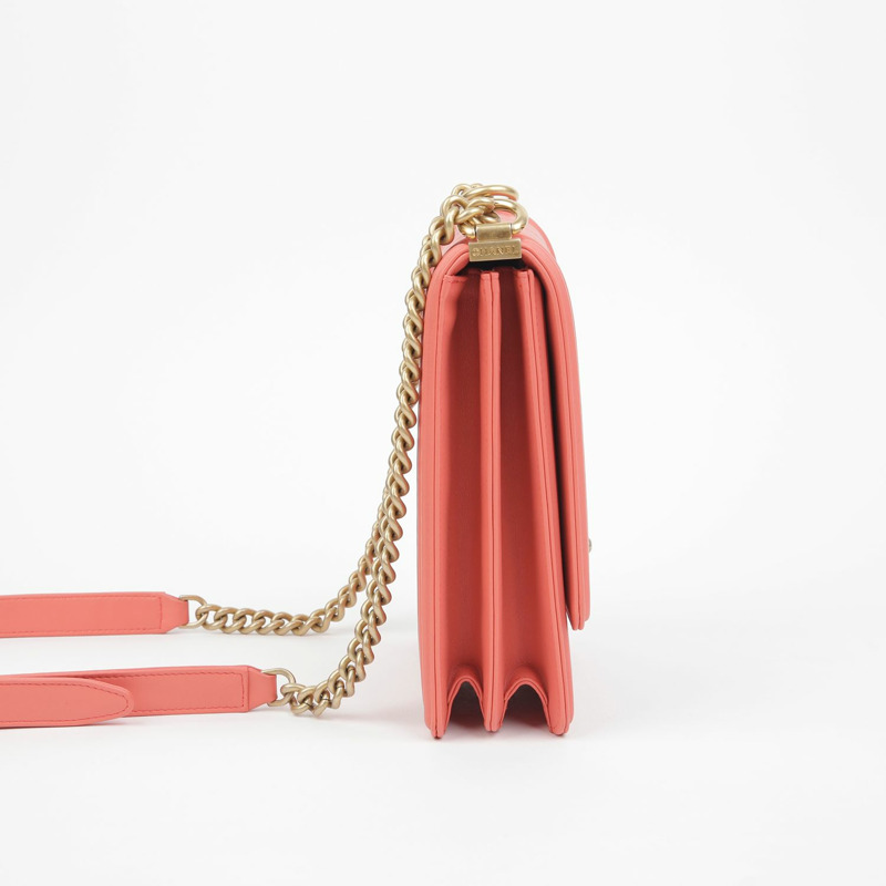 【包稅】CHANEL AS0130 男童南北翻蓋肩斜背包-5