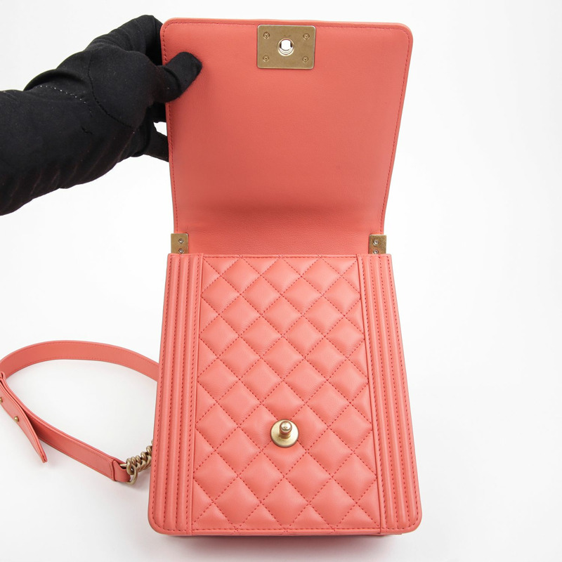 【包稅】CHANEL AS0130 男童南北翻蓋肩斜背包-10