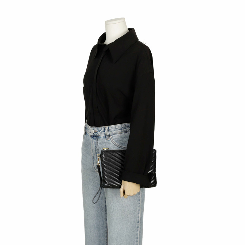SAINT LAURENT 字母手包 379039-16