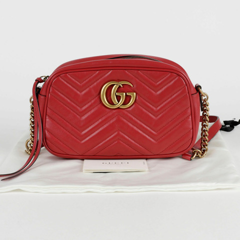 GUCCI 447632 GG Marmont 小號肩斜背包