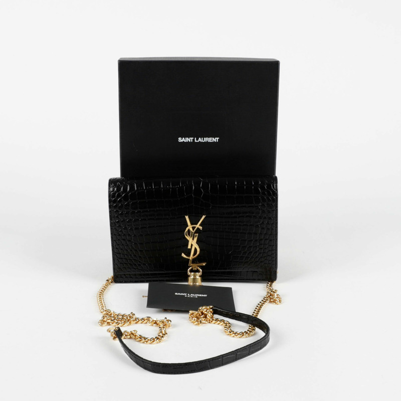 【包稅】SAINT LAURENT Kate WOC 肩斜背包 452159-0