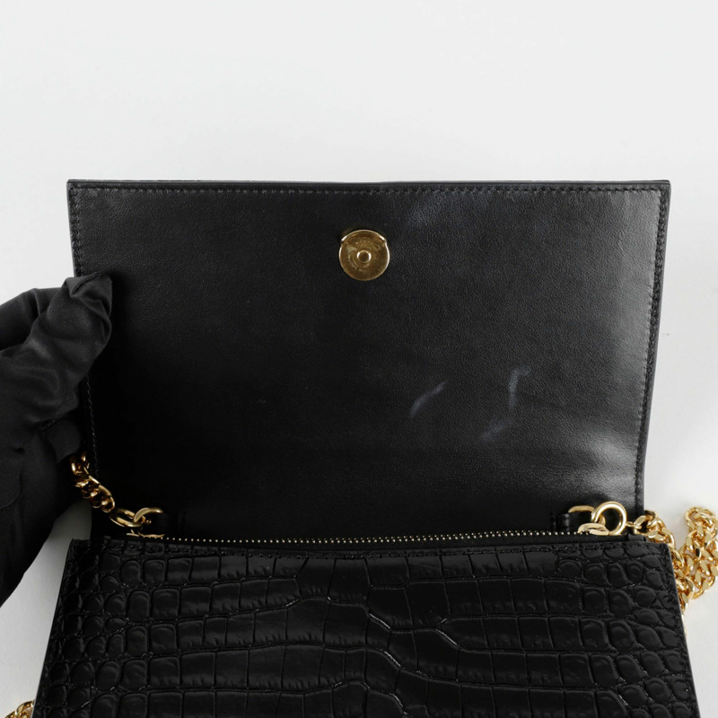 【包稅】SAINT LAURENT Kate WOC 肩斜背包 452159-8