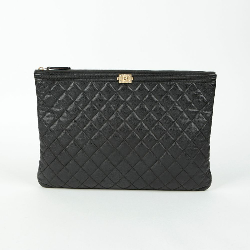 CHANEL Caviar Boy 大號手包 A84407-0