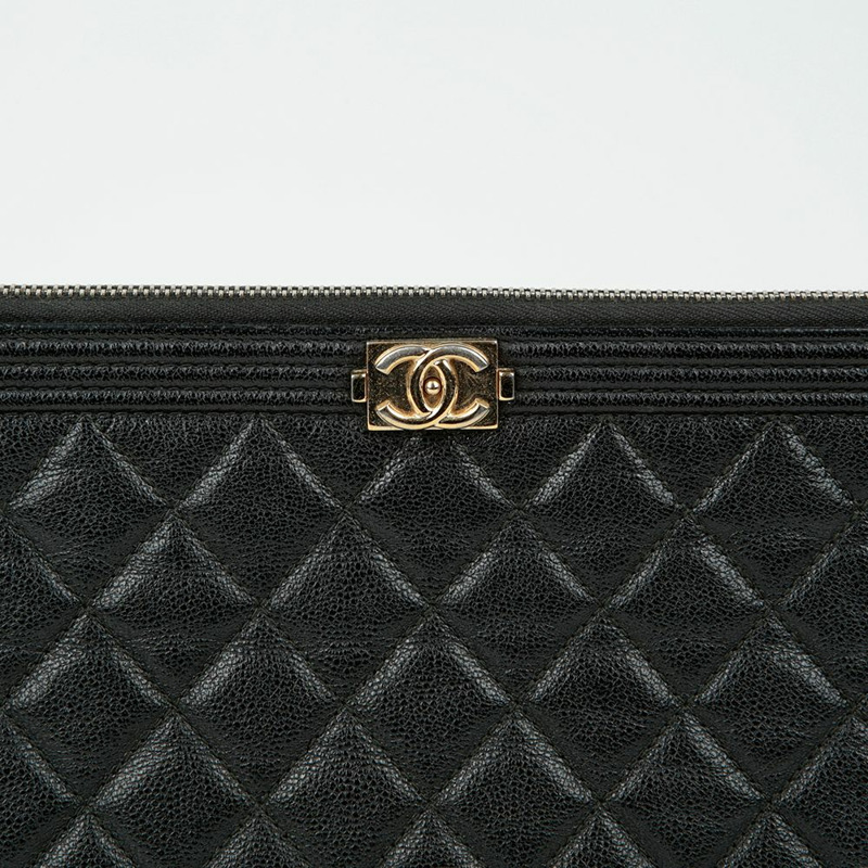 CHANEL Caviar Boy 大號手包 A84407-1