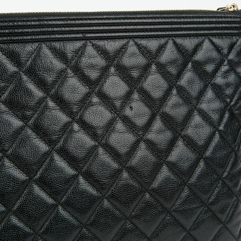 CHANEL Caviar Boy 大號手包 A84407-3