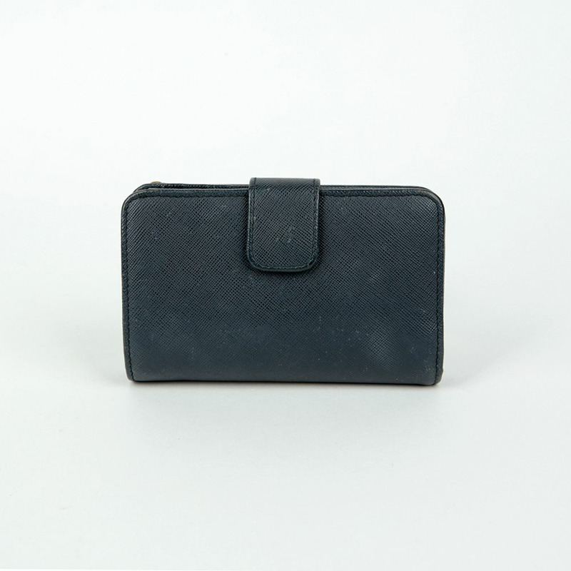 PRADA 1ML225 金屬標誌錢包-3