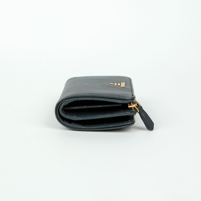 PRADA 1ML225 金屬標誌錢包-4