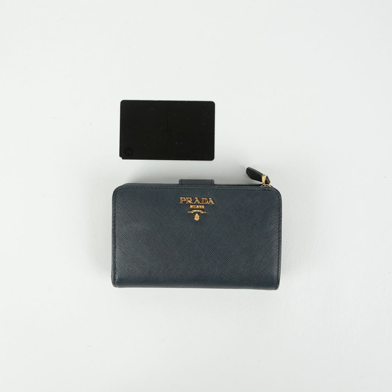 PRADA 1ML225 金屬標誌錢包-13