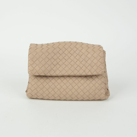 BOTTEGA VENETA Intrecciato 翻蓋手拿包 624080