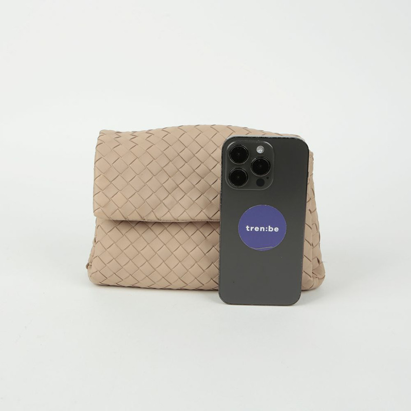 BOTTEGA VENETA Intrecciato 翻蓋手拿包 624080-5