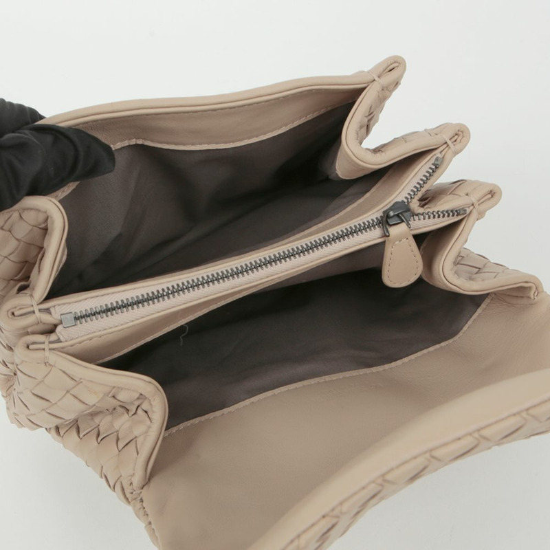 BOTTEGA VENETA Intrecciato 翻蓋手拿包 624080-7