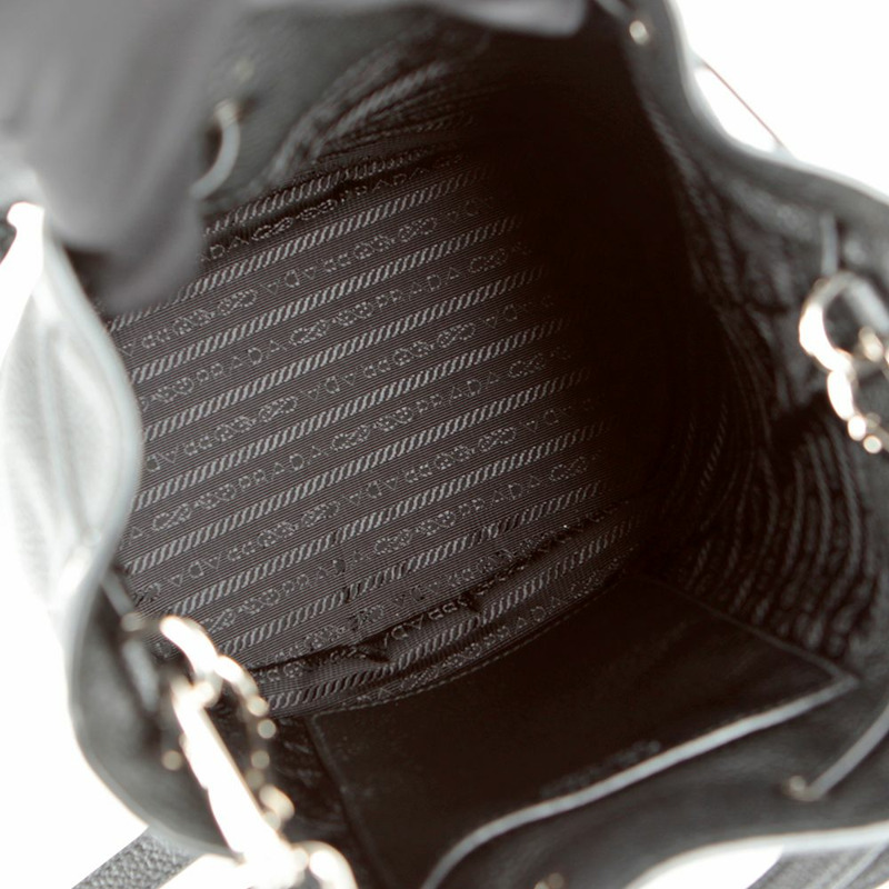 PRADA 1BE060 水桶肩斜背包-7