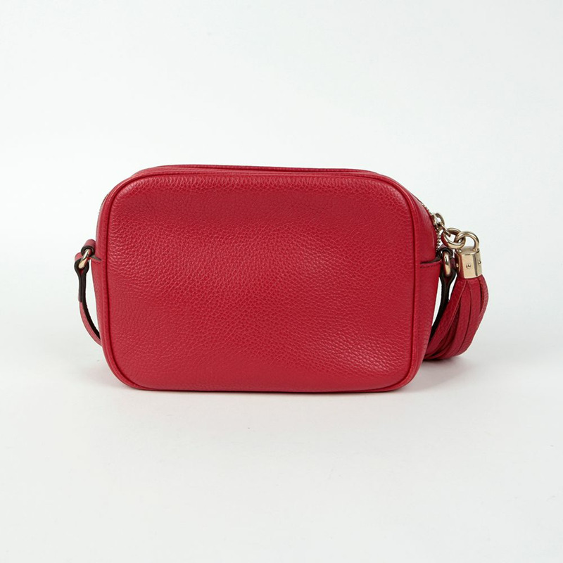 GUCCI Soho Disco 流蘇單肩斜背包 308364-3