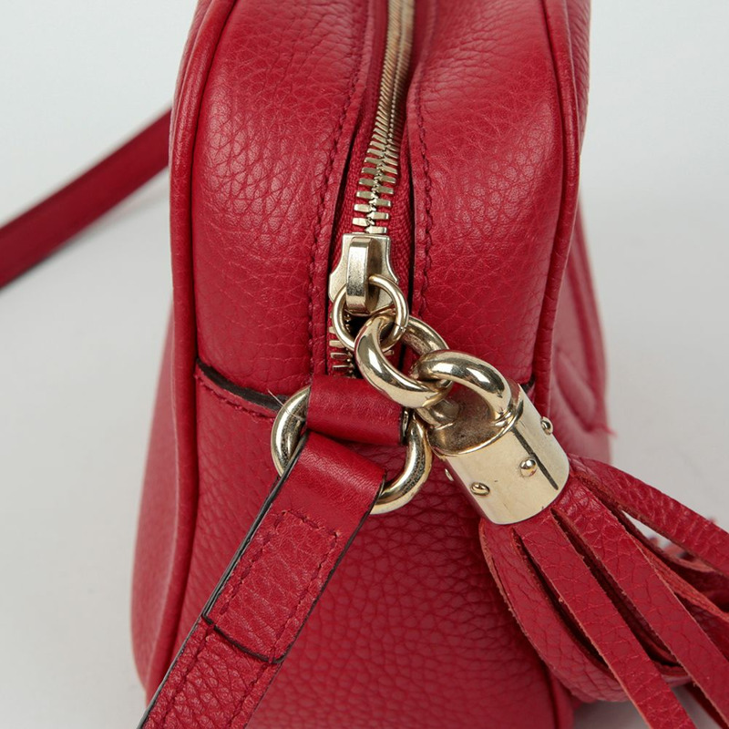 GUCCI Soho Disco 流蘇單肩斜背包 308364-5