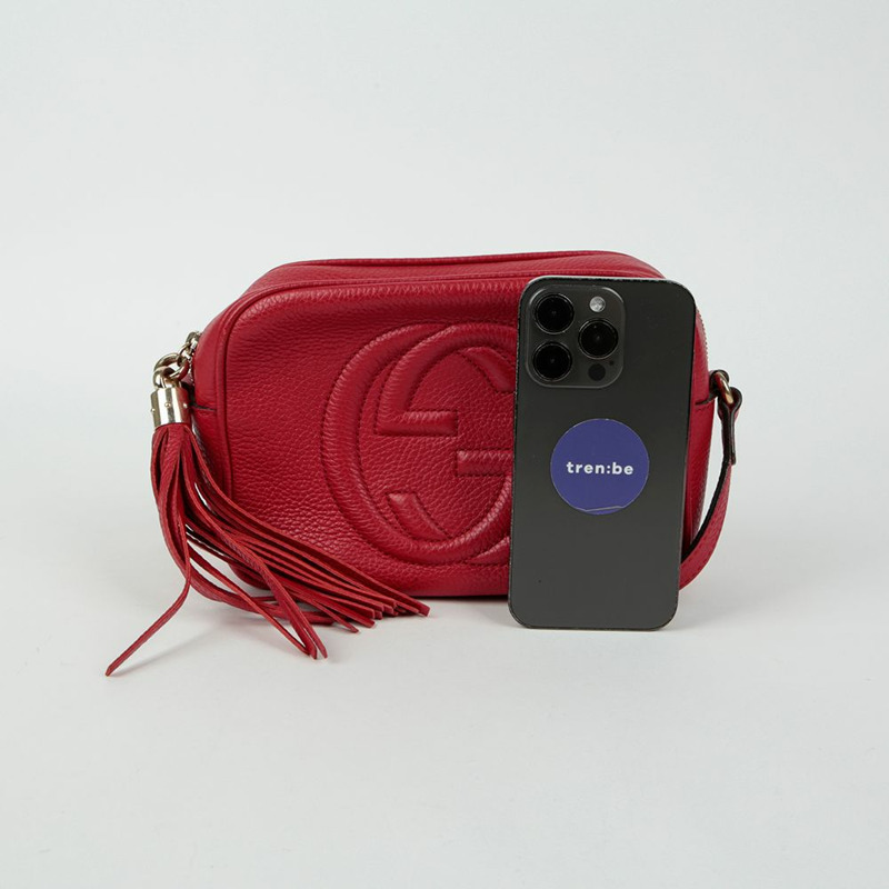 GUCCI Soho Disco 流蘇單肩斜背包 308364-9