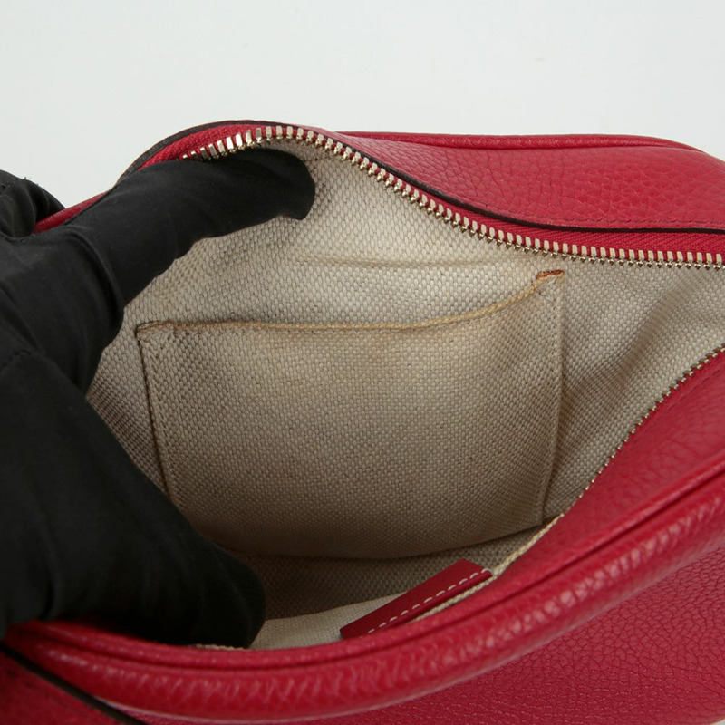 GUCCI Soho Disco 流蘇單肩斜背包 308364-11