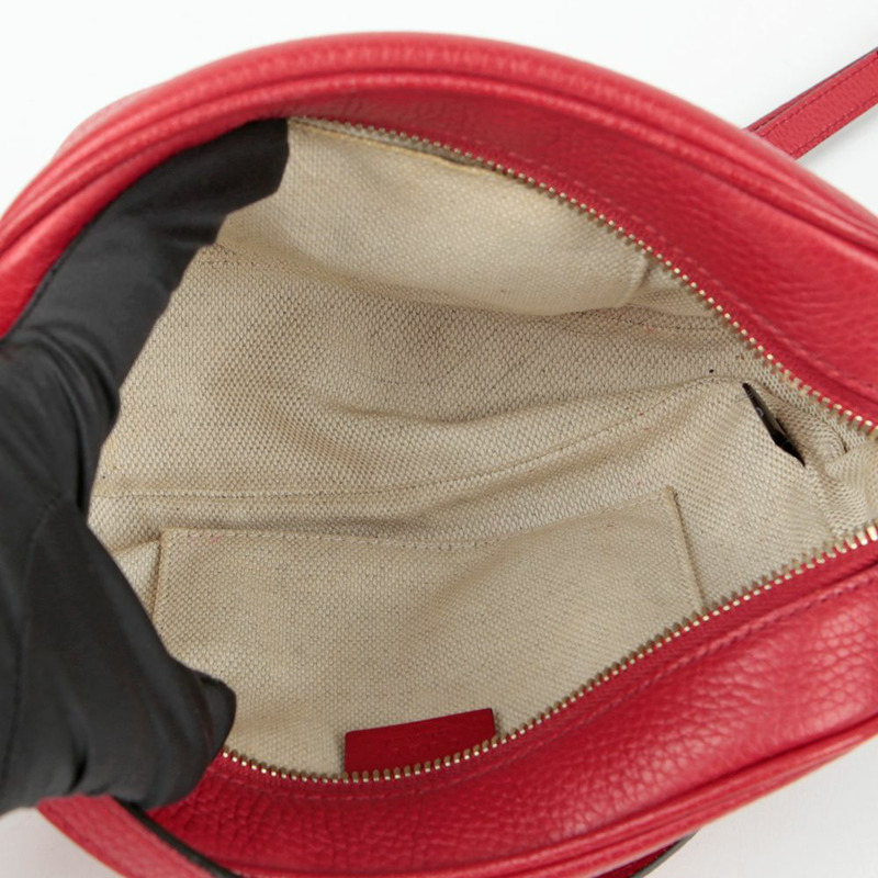 GUCCI Soho Disco 流蘇單肩斜背包 308364-12